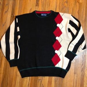 Vtg Par Four, Chunky sweater, golf, master’s
